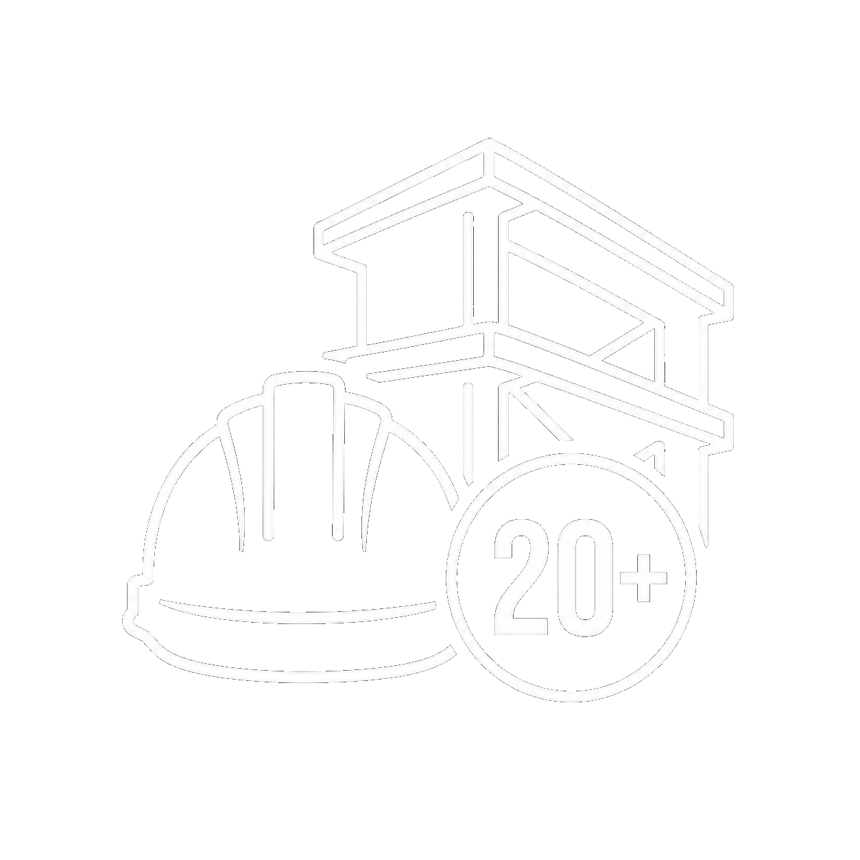 Icon für 20 Jahre Erfahrung im Metall- und Stahlbau
